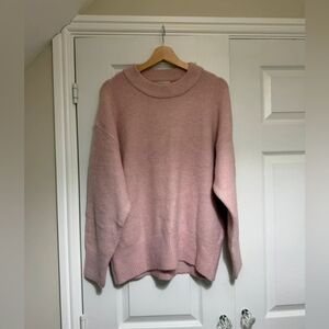 Soft Blush Crew Neck Sweater